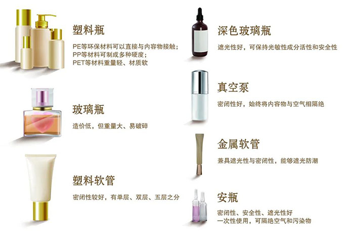 成分要稳定，包装有讲究，带你了解化妆品内包材